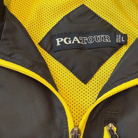 PGA Tour Lightweight Half Zip Windbreaker Jacket Men’s Size Large L - Picture 2 of 5